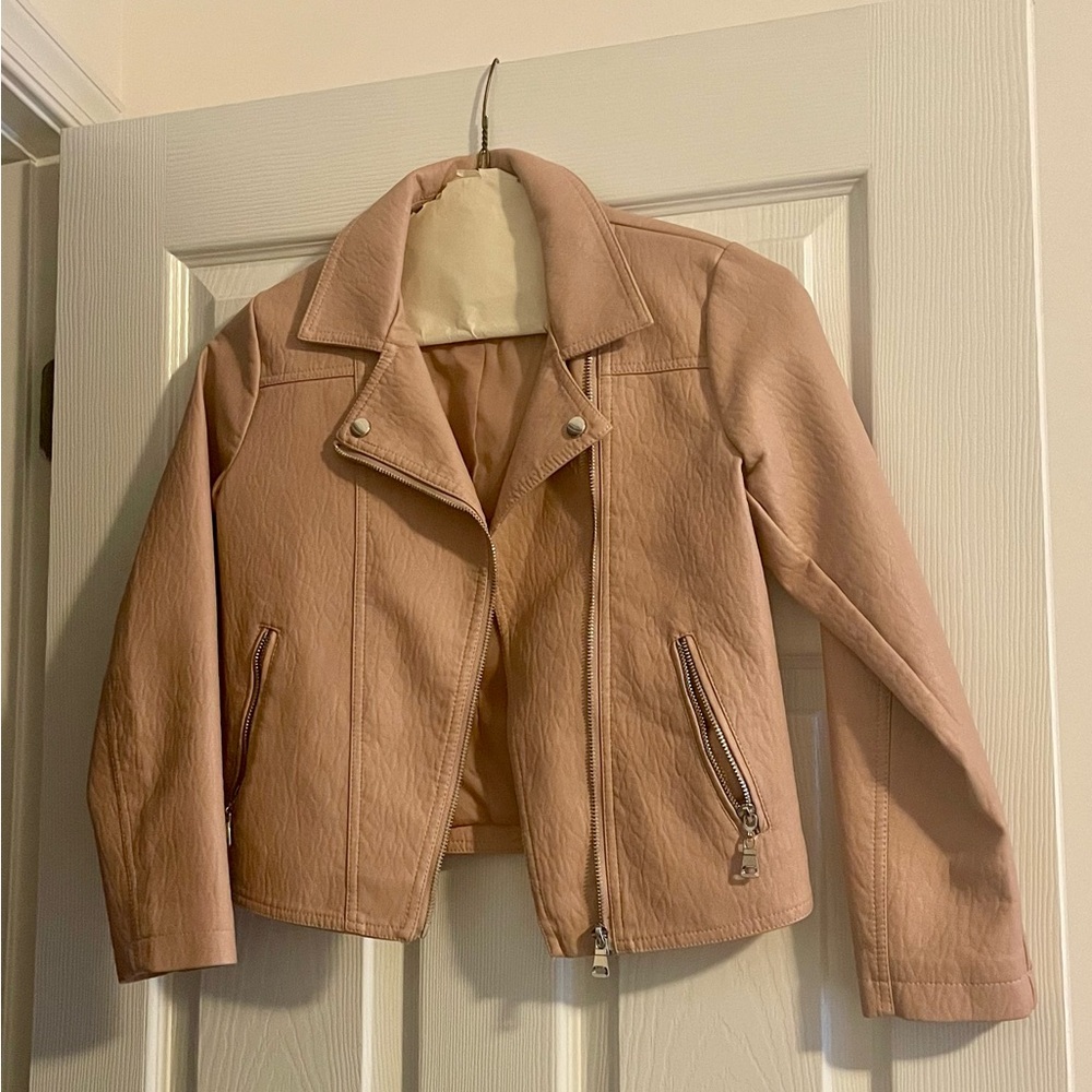 Girls size 10/12, faux suede jacket